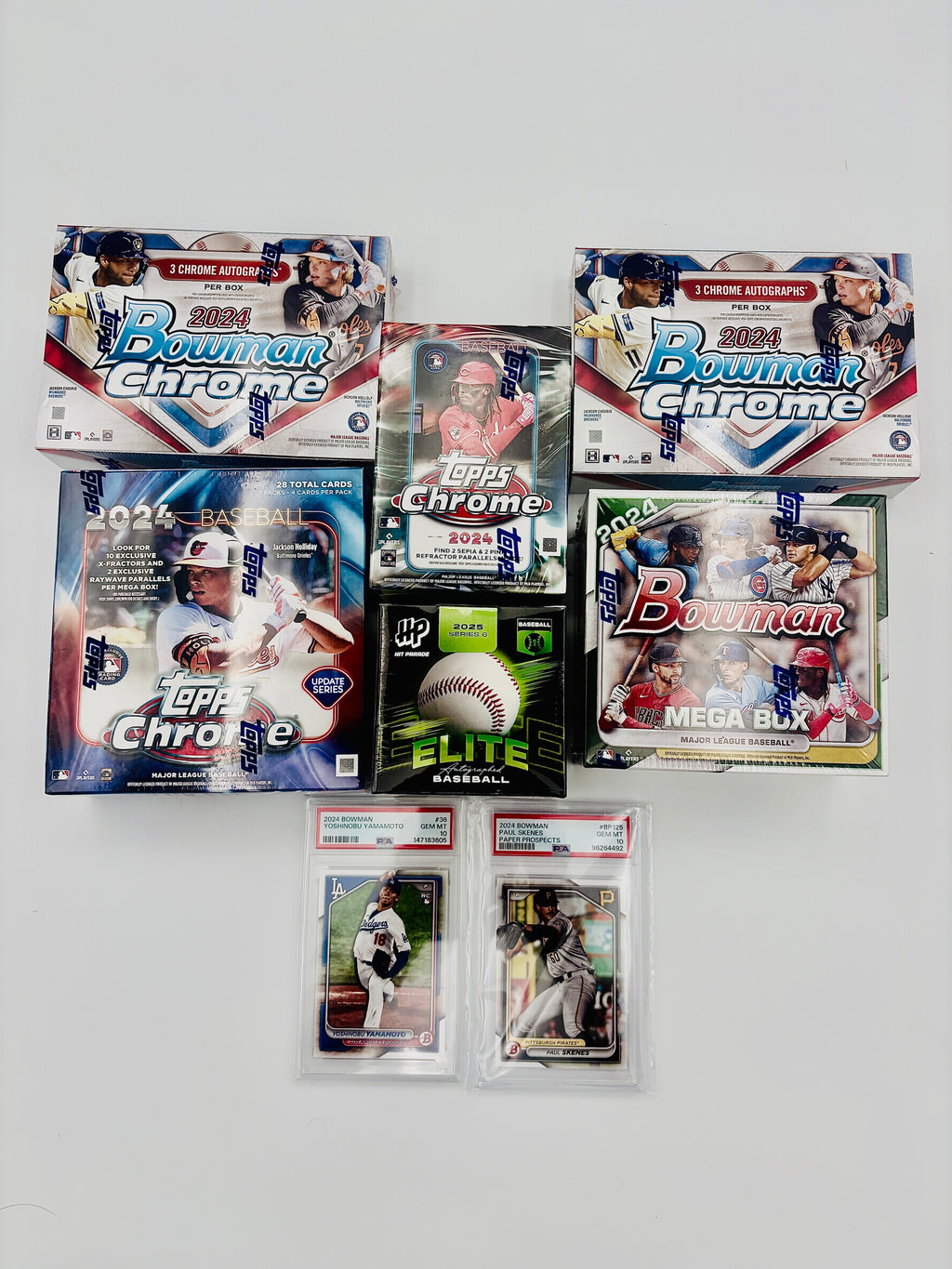 ROOKIE CLASS EDITION — SKENES & YAMAMOTO  2 PSA 10 Rookie-Year Cards • 7 Guaranteed Certified Autographs