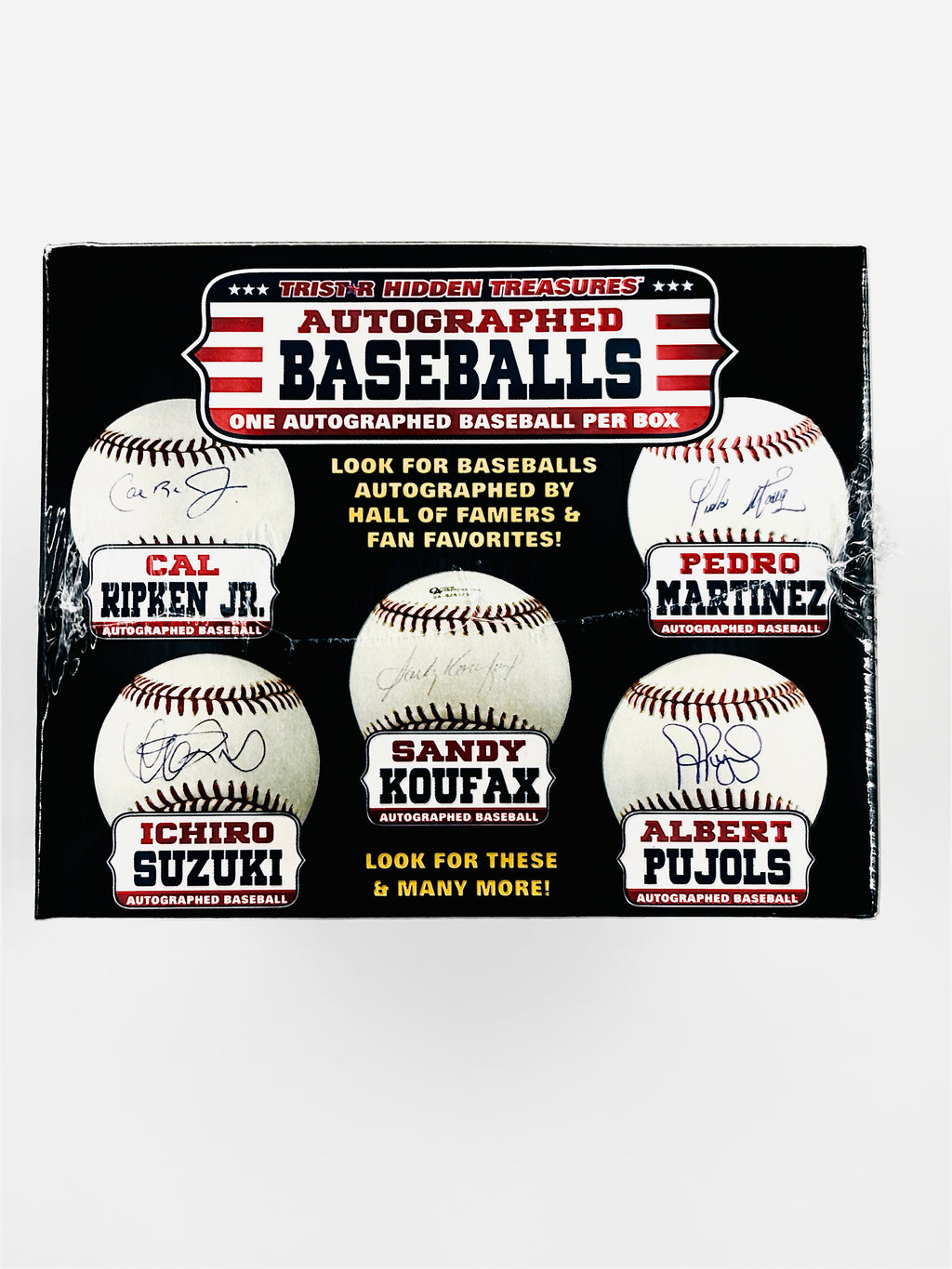 Tristar Hidden Treasures Autographed Baseball Mystery Box Side 2