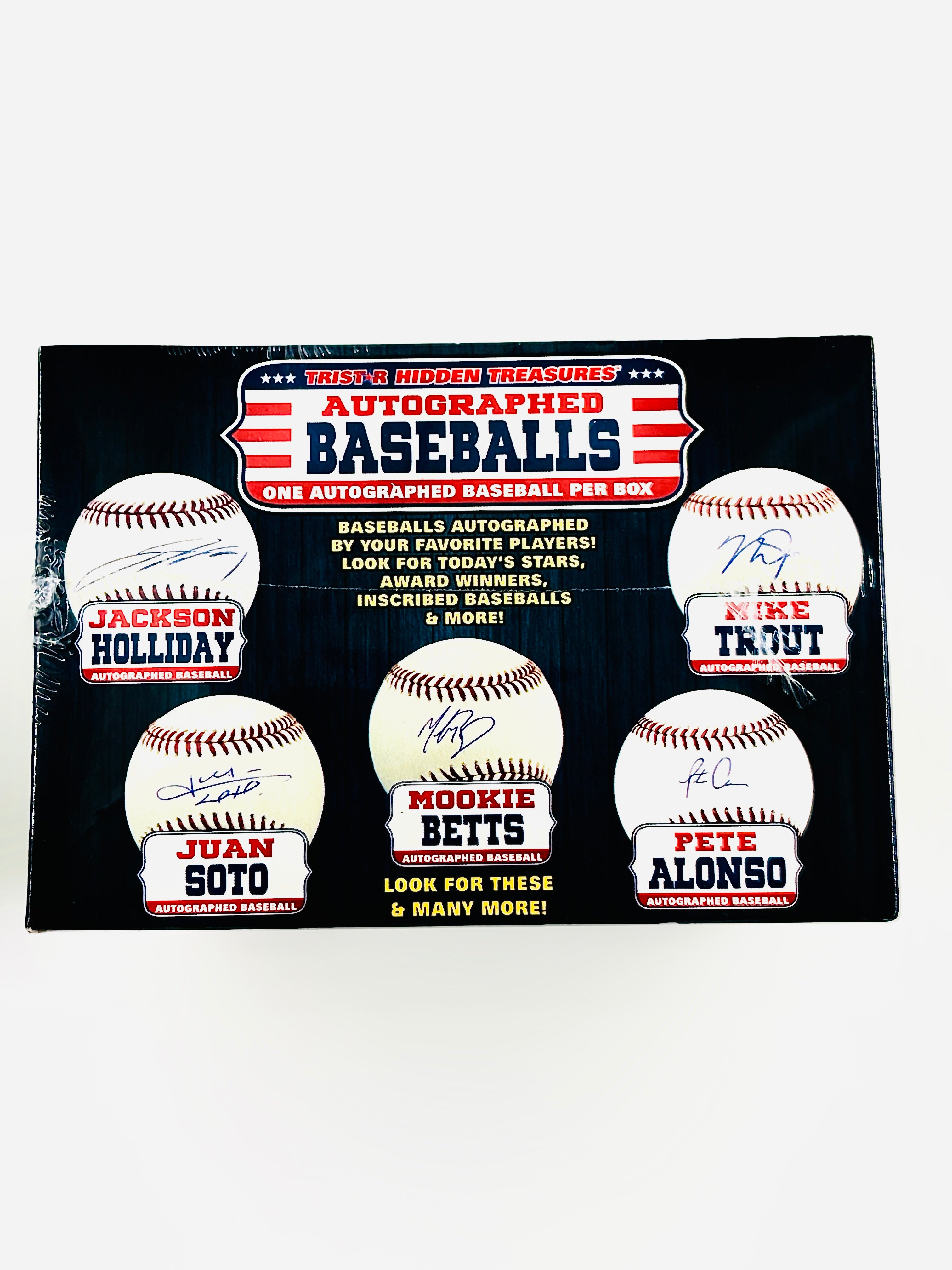 Tristar Hidden Treasures Autographed Baseball Mystery Box Side 1