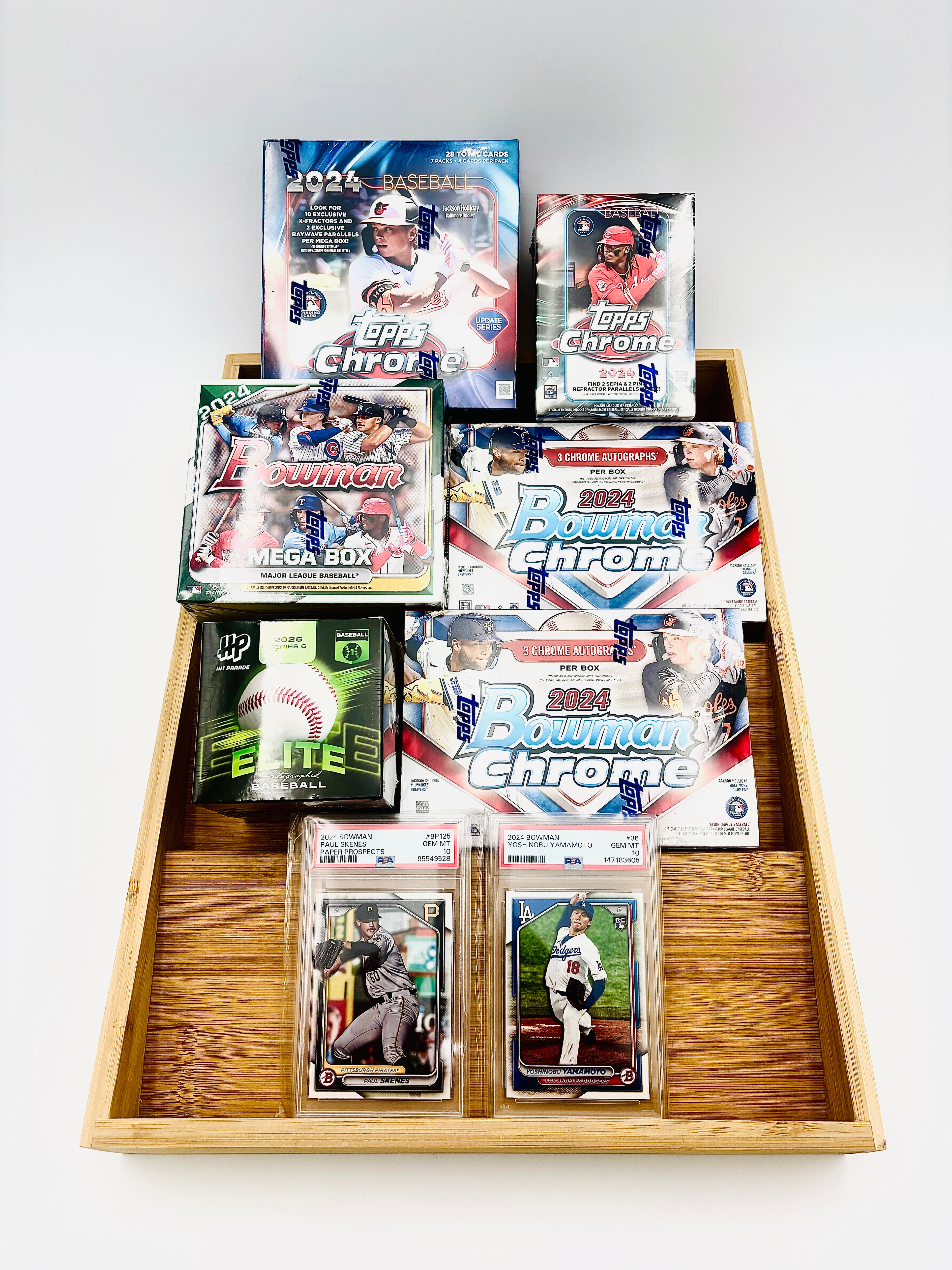 ROOKIE CLASS EDITION — SKENES & YAMAMOTO  2 PSA 10 Rookie-Year Cards • 7 Guaranteed Certified Autographs